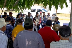 Regresan a sus hogares 76 personas de la comunidad El Palmito