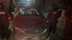 Recuperan vehículo robado en El Diez