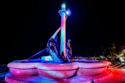 ¡Ya quedó listo! Rehabilitan Monumento Al Pescador