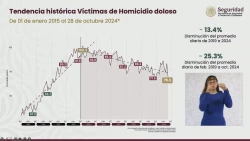Delitos a la baja en México