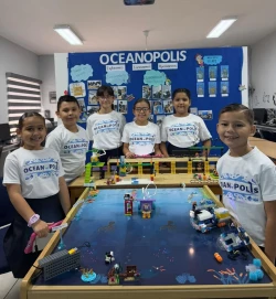 Alumnos de la primaria Ford 31 Lázaro Cárdenas ganan el concurso "First Lego League Challenge 2025"