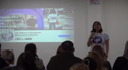 Conferencia "Las múltiples formas de violencia que esconde un deudor alimentario en México” en Mazatlán