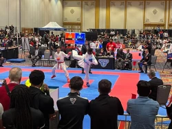 Karatekas porteños se lucen en las Vegas