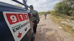 Camioneta volcada de la Defensa moviliza a elementos de la GN y EM al norte de Culiacán