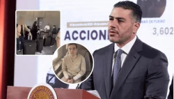 Confirma García Harfuch traslado de familiares de Ovidio Guzmán a Estados Unidos