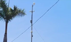 Sujetos armados atacan a balazos cámaras de seguridad en La Marina Mazatlán