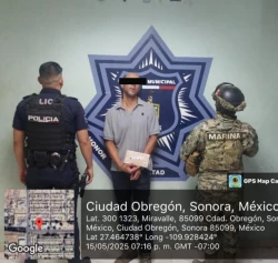 Detienen a dos hombres por violencia familiar en el Valle del Yaqui