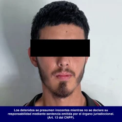Gobierno de Sonora asegura a persona armada con más de 700 envoltorios de sustancia ilícita