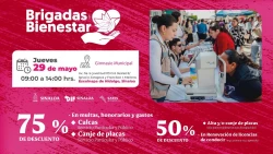 Aprovecha los descuentos en Adeudos Vehiculares en la Brigada del Bienestar en Escuinapa, Sinaloa