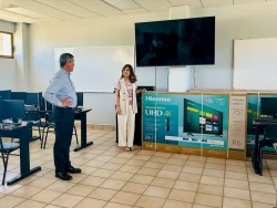 Fortalece gobernador Durazo infraestructura académica, deportiva y de mantenimiento de la UES
