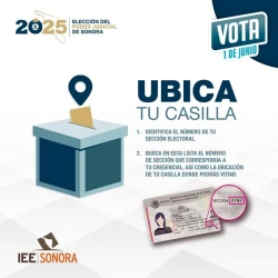 Concluyen campañas del Proceso Electoral Judicial 2025 en Sonora; el 1 de junio se elegirá a jueces y magistrados
