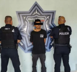 Detienen a dos hombres en Cajeme por violencia familiar y portación de arma prohibida