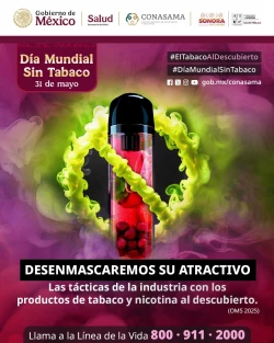 Llama Gobierno de Sonora a Combatir el Tabaquismo