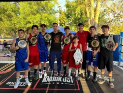 Academia UAS de boxeo tiene destacada actuación en torneo “puños de barrio” 2025.