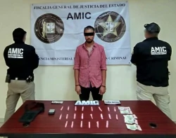 Detienen a dos al asegurar drogas en cateos realizados en San Luis Río Colorado