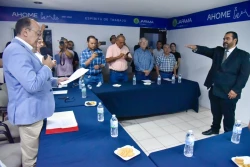 Emmanuel Higuera asume la Gerencia de Japama; Alcalde Menéndez y el Consejo le toman protesta