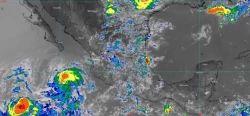 Bárbara se debilita a tormenta tropical en el Pacífico Mexicano