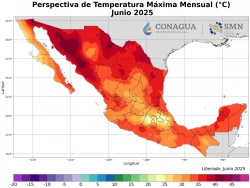 Gobierno de Sonora informa que se mantiene el pronóstico de un incremento de temperaturas del 14 al 18 de junio