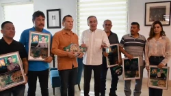 Julio Cesar Chávez y el gobernador de Sonora promueven la lucha contra las adicciones
