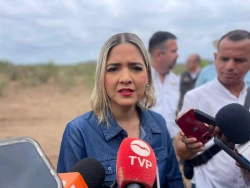 Insiste la Alcaldesa Estrella Palacios que se sigue reforzando la seguridad en Mazatlán, tras ataque a balazos a plena luz del día