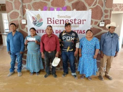 Con el respaldo de la Presidenta Claudia Sheinbaum, entregan tarjetas del programa “Enchula tu Tienda” en 22 localidades de Sonora