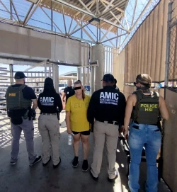Aseguran a prófuga de la justicia estadounidense en San Luis Río Colorado