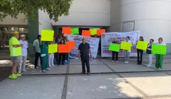 ¡Atentos! Trabajadores de Sector Salud exigen la salida de Cuitlahuác González