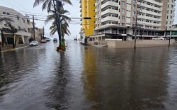Desprendimientos en algunos cerros y un acumulado de casi 40mm dejan lluvias del fin de semana en Mazatlán