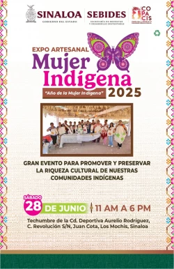 ¡No te pierdas la Expo Artesanal Mujer Indígena 2025 en Ahome!