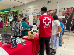 Se realiza segunda edición de la Expo Feria de la Salud de Cruz Roja Mazatlán