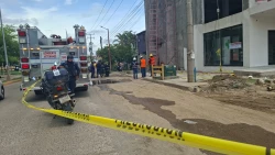 Muere una persona por descarga eléctrica en plaza comercial en construcción en Mazatlán