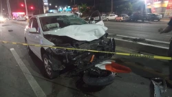 Motociclista pierde la vida tras chocar contra un automóvil en el Libramiento Colosio