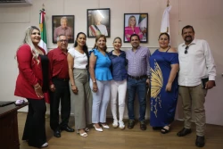 Estrella Palacios se reúne con diputadas y diputados del H. Congreso del Estado