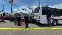 Accidente tipo carambola deja al menos 13 lesionados en Culiacán