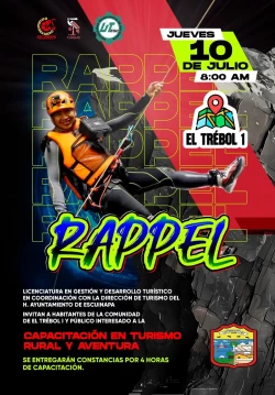 Comunidad del Trébol I en Escuinapa realizará la Capacitación en Turismo Rural y Aventura