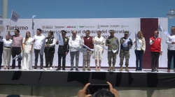 Dan banderazo nacional de inicio de operativo vacacional de verano 2025 en Mazatlán