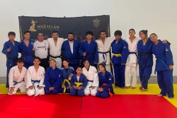 Judocas de Rosario y Mazatlán se gradúan en niveles de grados kyu