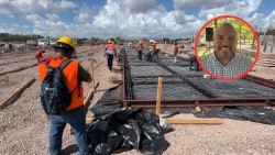 Avanza la construcción de viviendas del Bienestar en Ahome