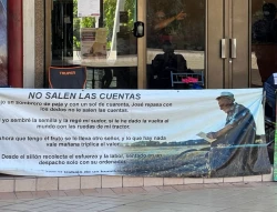 Se fueron a huelga de hambre productores sinaloenses