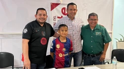 ¡Orgullo ahomense! Benjamín vivirá una experiencia en el club Barcelona