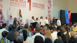 Graciela Domínguez presenta su Primer Informe Legislativo en Mazatlán