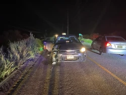 Choque en carretera Escuinapa-Teacapán deja un muerto y un lesionado