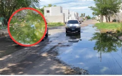 ¡Atentos! Sigue el derrame de aguas negras en Justo Sierra y Leandro Valle