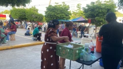 ¡Buenas acciones! Vecinos del Ejido Leyva Solano llevan alimentos a pacientes del Hospital General de Los Mochis