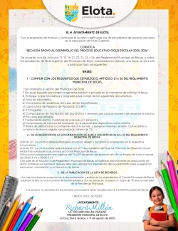 Becas para estudiantes de Elota, aquí los requisitos