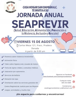 Casa Hogar San Damián invita a la Jornada de la Salud Gratuita en Mazatlán