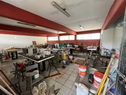 La Escuela Secundaria Solidaridad permanece cerrada a la espera de una solución