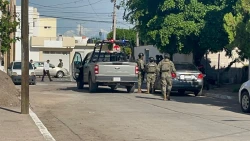 Herrero y menor resultan heridos en ataque armado dentro de un taller en Culiacán