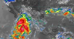 Se forma la tormenta tropical "Lorena" en el Pacífico