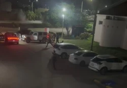 Fuerte operativo tras presunto ataque directo, deja dos detenidos, y aseguramiento de jeep y armas